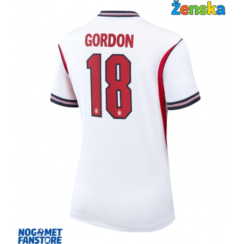 Engleska Anthony Gordon #18 Domaci Dres za Ženska SP 2026 Kratak Rukav